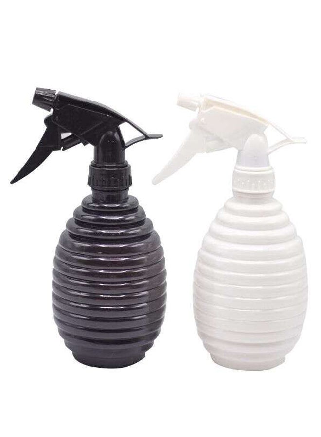 Generic 2-Piece Hairdressing Water Spray Bottle Set Black/White
