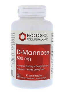 بروتوكول فور لايف بلانس D-Mannose Dietary Supplement - 90 Veg Capsules 125 mg  - Image 1