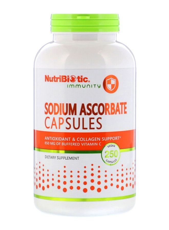 Nutribiotic Immunity Sodium Ascorbate - 250 Capsules
