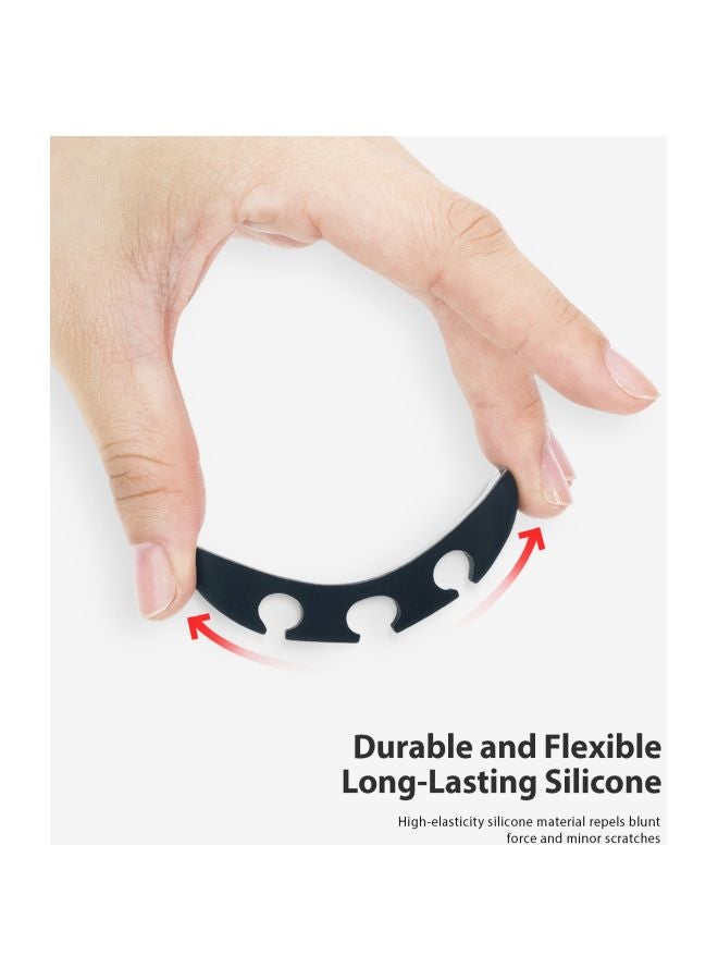 Ringke 4-Piece Cord Holder Set Black - Image 2