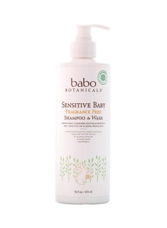 Babo Botanicals Fragrance Free Shampoo And Wash 