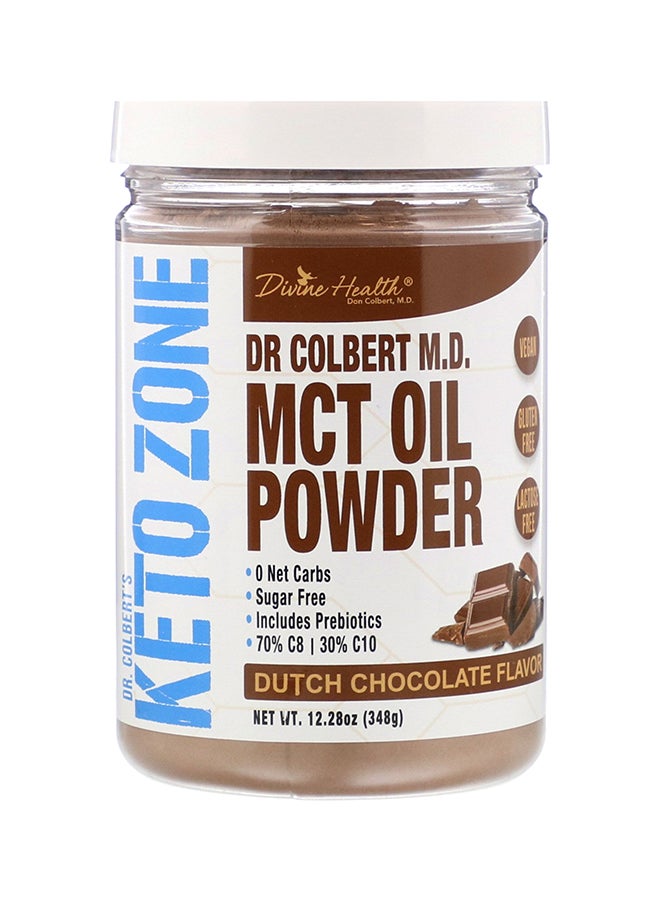 Divine Health - Dutch Chocolate Flavor MCT Oil Powder - Image 1