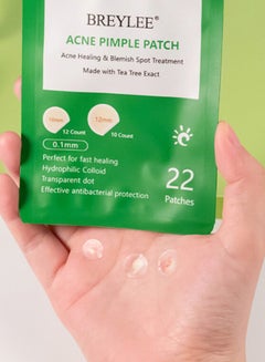Breylee 22-Piece Invisible Acne Pimple Patch Set Clear  - Image 2