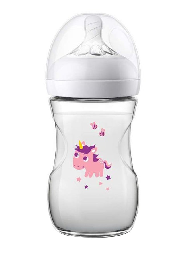 Flamingo Natural Feeding Training Bottle 260ml - Image 1