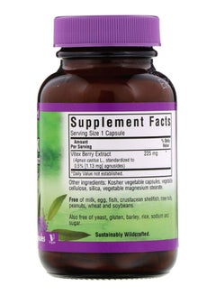 Bluebonnet Nutrition Vitex Berry Extract Herbal Supplement - 60 Capsules  - Image 2