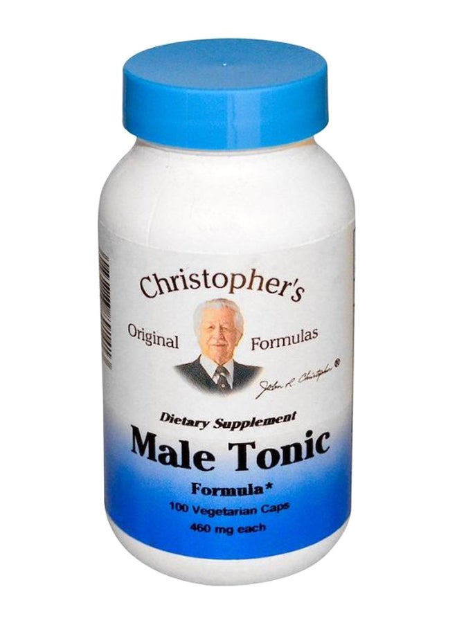 Christopher's Original Formulas - Male Tonic Formula - 100 Vegetarian Caps - Image 1