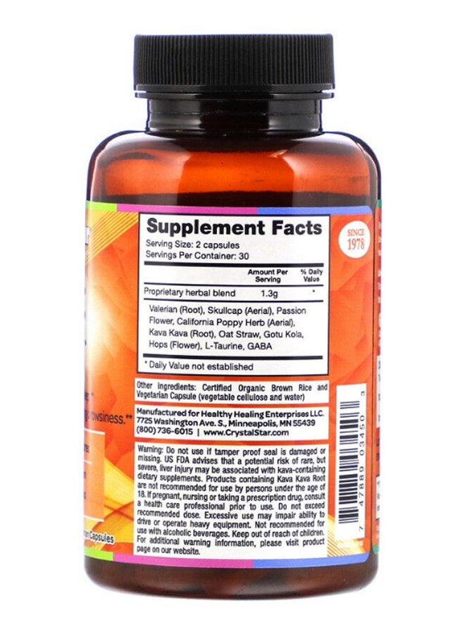 Crystal Star Night Caps - 60 Capsules - Image 2