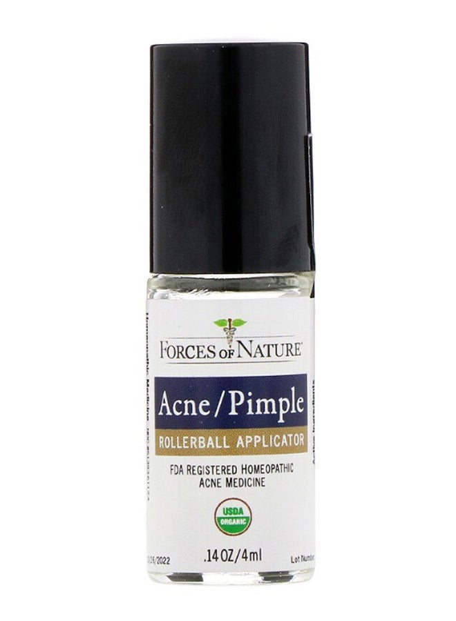 FORCES OF NATURE - Acne And Pimple Rollerball Applicator Homeopathic Medicine - Image 1