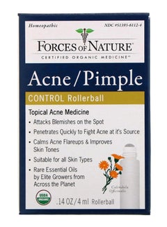 FORCES OF NATURE Acne And Pimple Rollerball Applicator Homeopathic Medicine  - Image 2