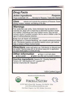 FORCES OF NATURE Rosacea Rollerball Applicator Homeopathic Medicine  - Image 3