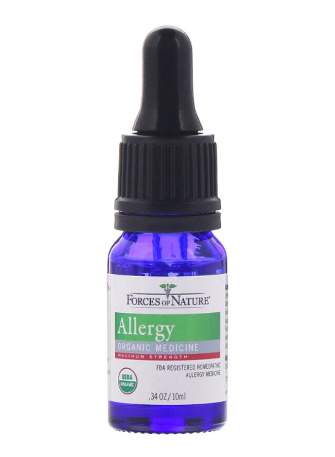 FORCES OF NATURE Maximum Strength Allergy Organic Medicine  - Image 1