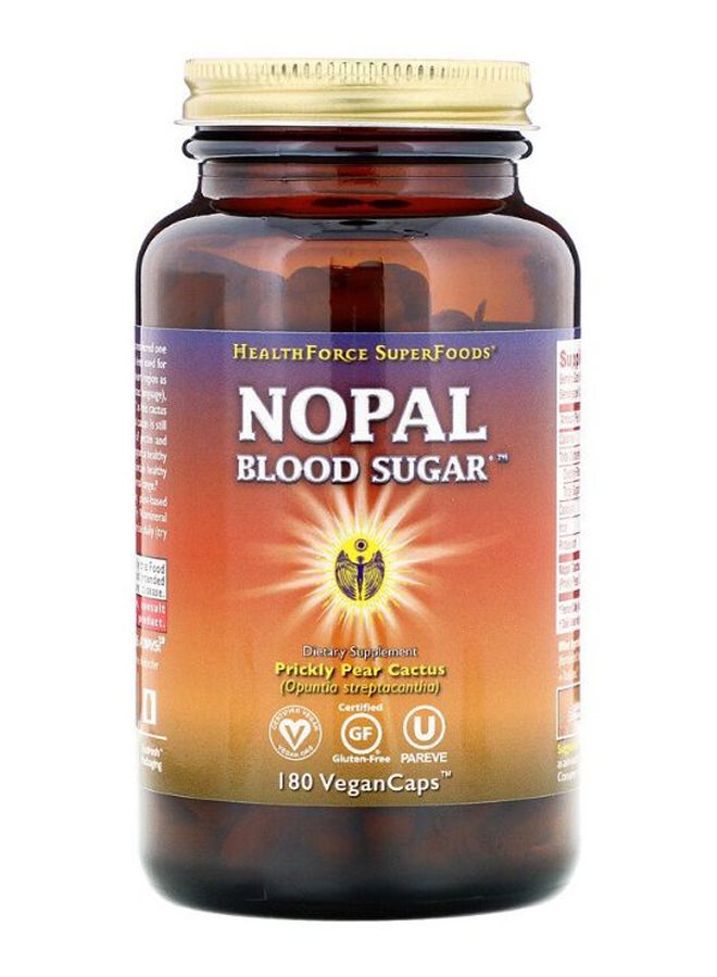 Nopal Blood Sugar - 180 Capsules - v1587198506/N37101265A_1