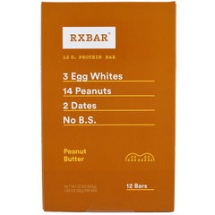 RXBAR Pack Of 12 Peanut Butter Protein Bars  - Image 2