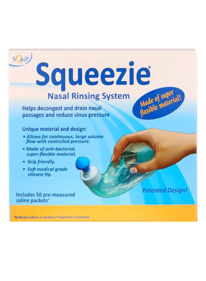 Squeeze Nasal Rinsing System