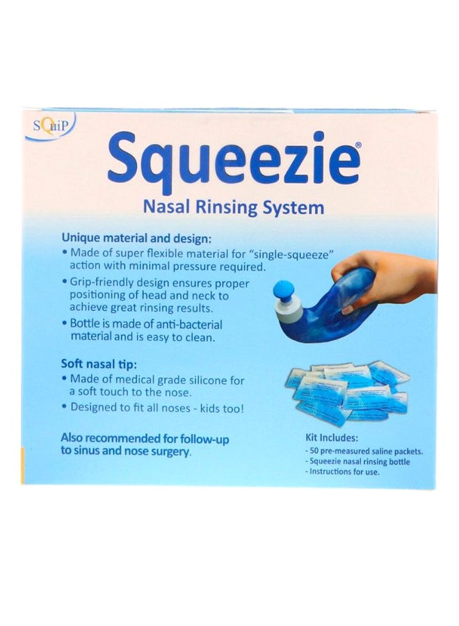 Squeeze Nasal Rinsing System