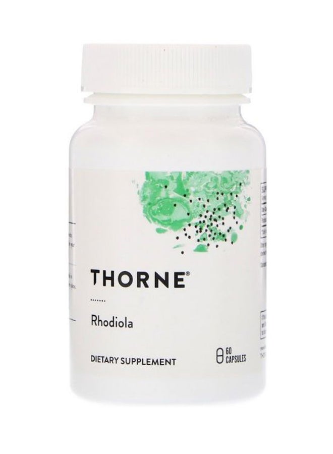 Thorne Research Rhodiola Supplement - 60 Capsules - Image 1