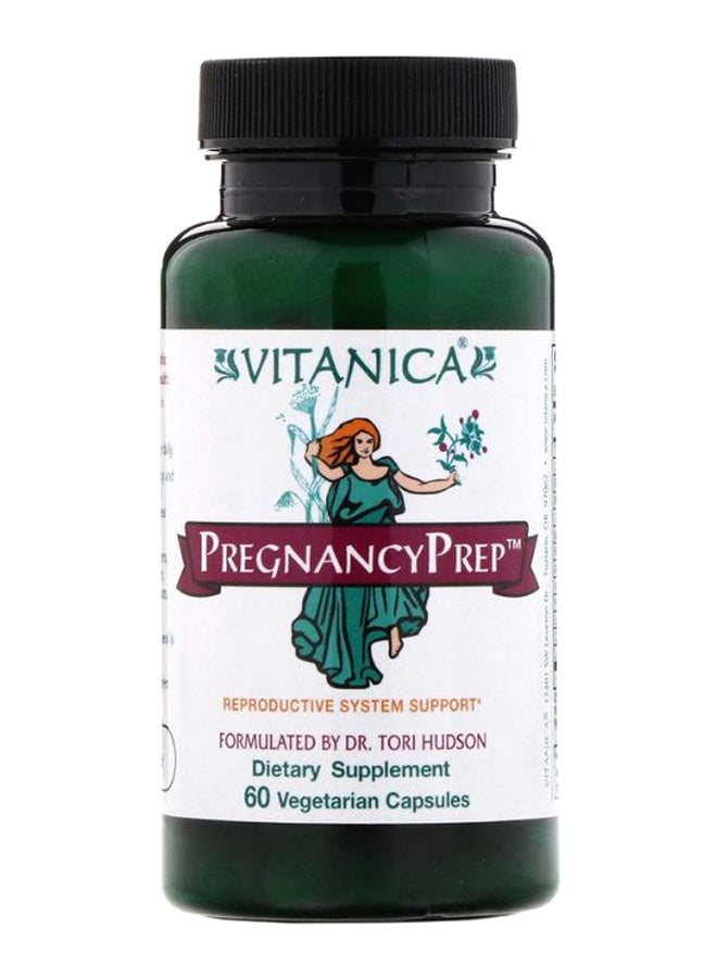 Vitanica Pregnancy Prep Reproductive System Support - 60 Vegetarian Capsules 
