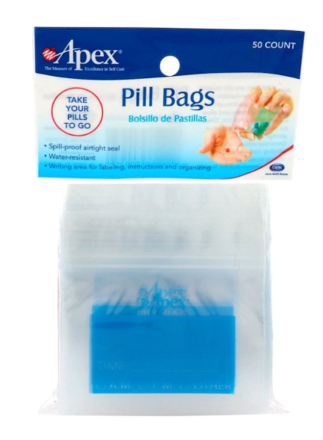 أبيكس مجموعة أكياس للحبوب من 50 قطعة