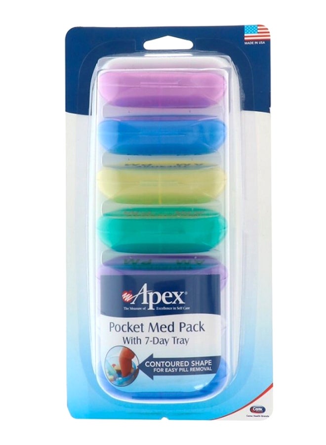 أبيكس عبوة متوسطة لحفظ الأدوية لمدة 7 أيام