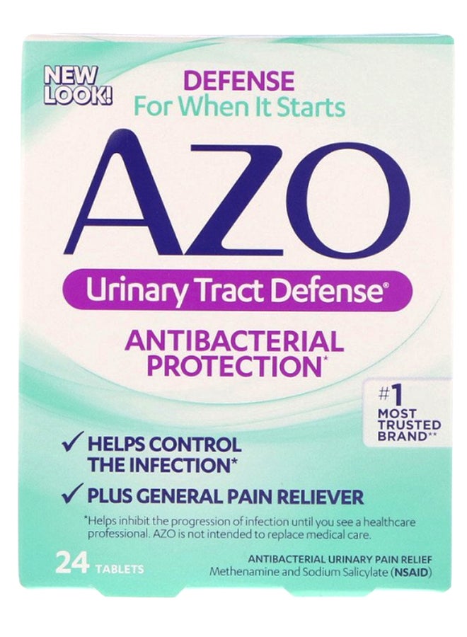 AZO - Urinary Tract Defense Antibacterial Protection - 24 Tablets - Image 1