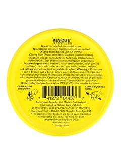 Bach Rescue Pastilles Black Currant Flavour Stress Relief  - Image 2