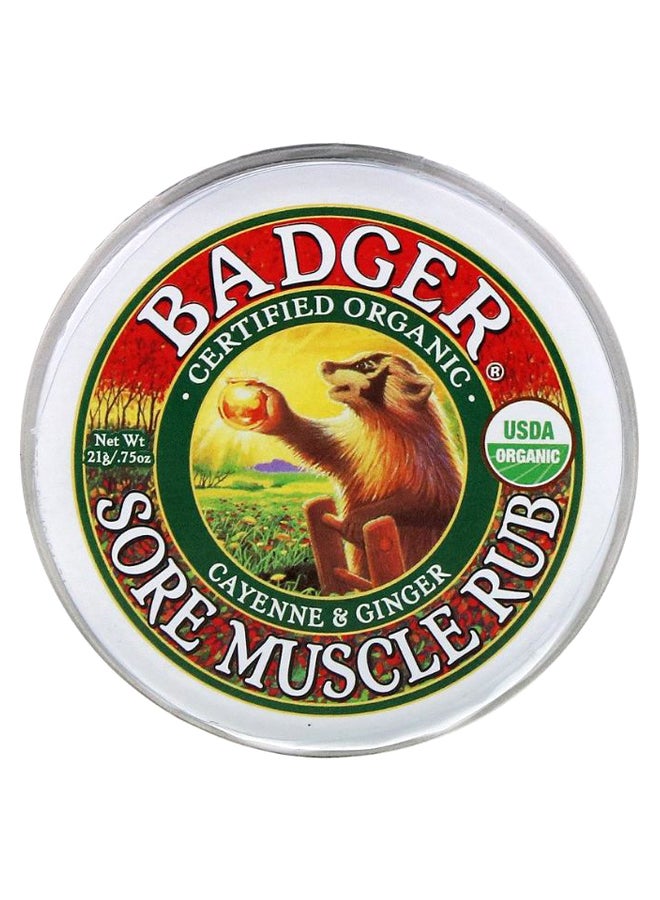 Cayenne And Ginger Sore Muscle Rub