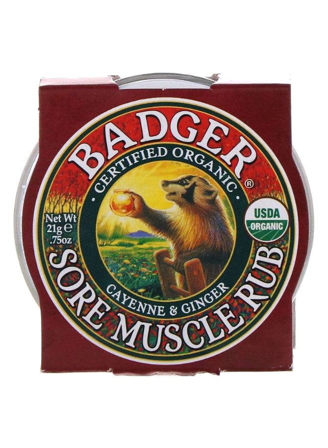 Cayenne And Ginger Sore Muscle Rub