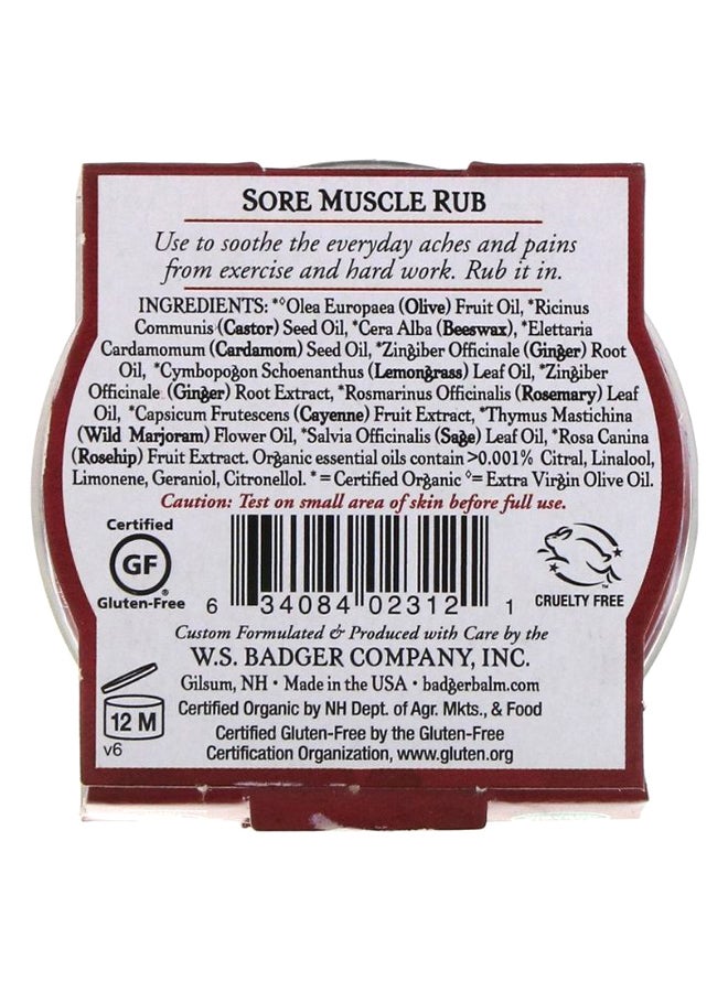 Cayenne And Ginger Sore Muscle Rub