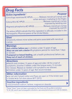 Boiron Cyclease Menstrual Cramp - 60 Tablets  - Image 2