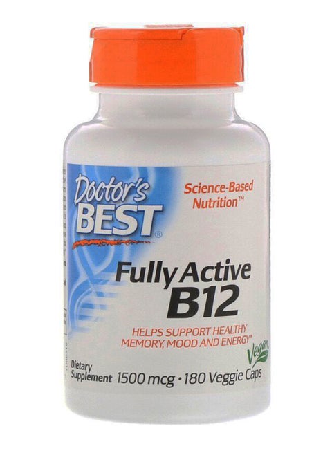 Fully Active B12 Memory Support - 180 Capsules