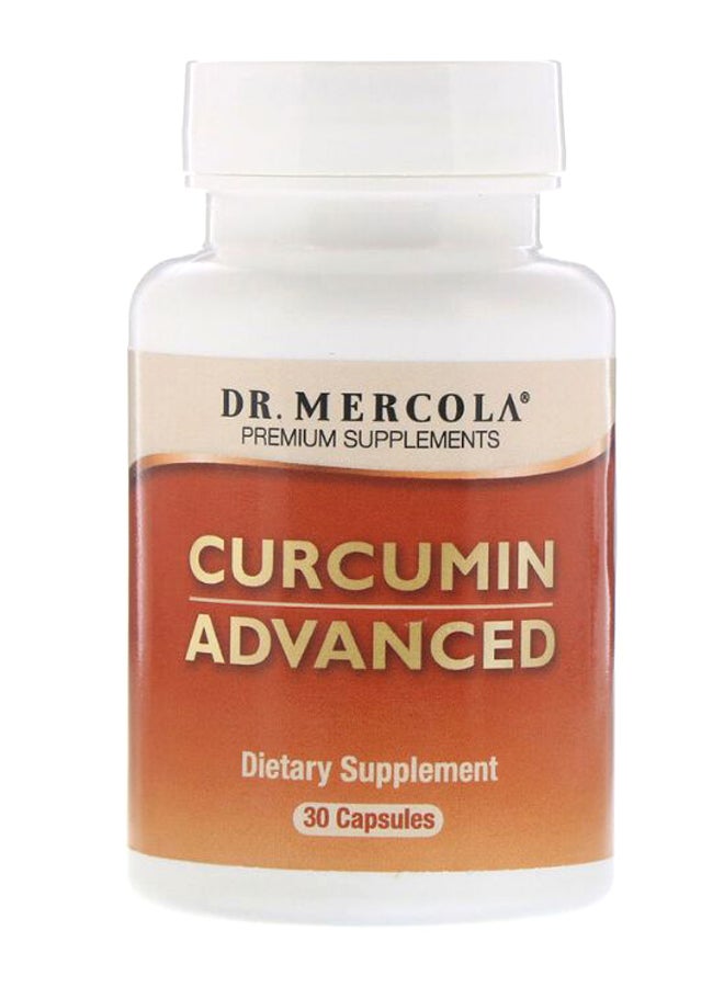 Dr. Mercola Advanced Curcumin - 30 Capsules  - Image 1