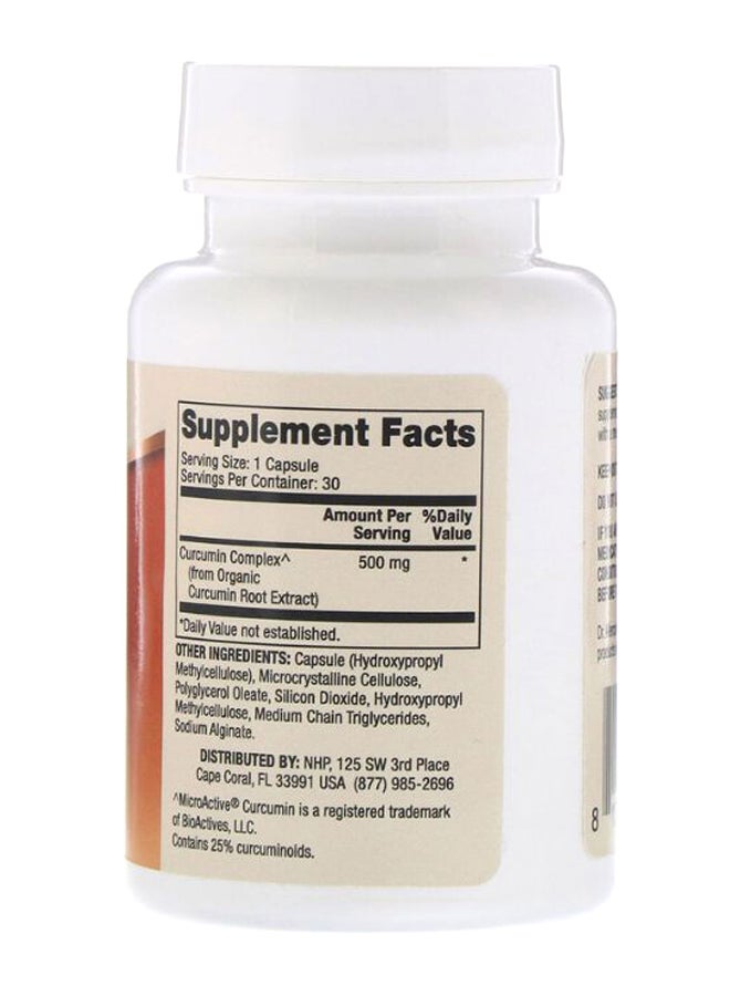 Dr. Mercola Advanced Curcumin - 30 Capsules  - Image 2