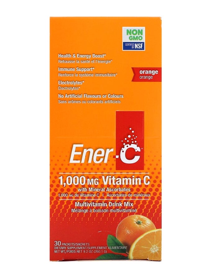 إنر-أس مشروب فيتامين سي بنكهة البرتقال مكون من 30 كيس - Image 1