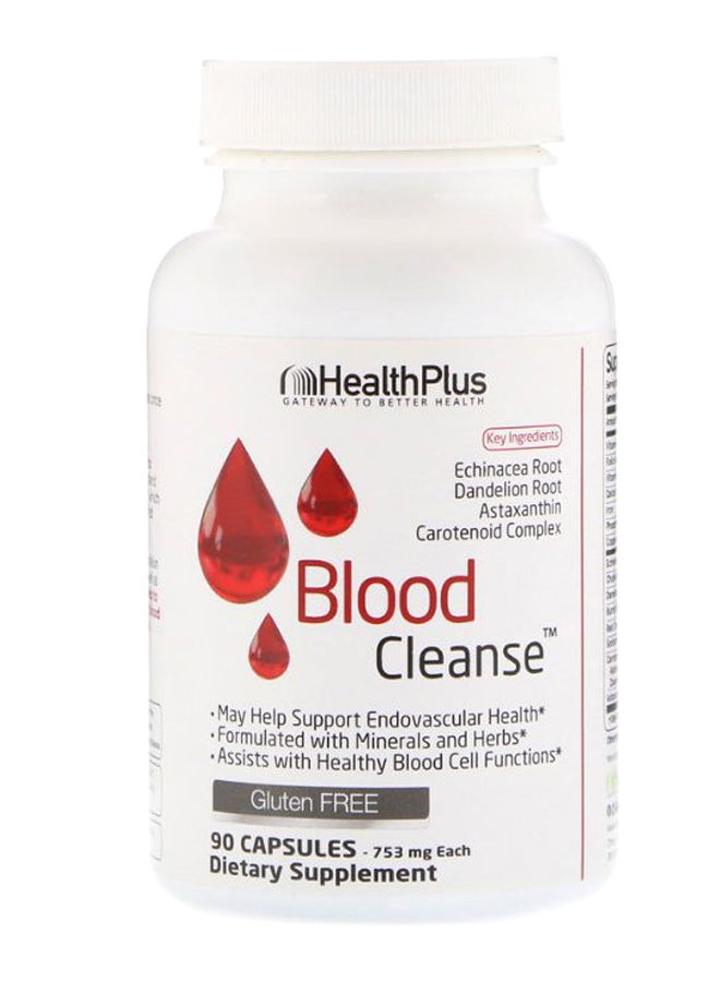 healthplus - Blood Cleanse - 90 Capsules - Image 1