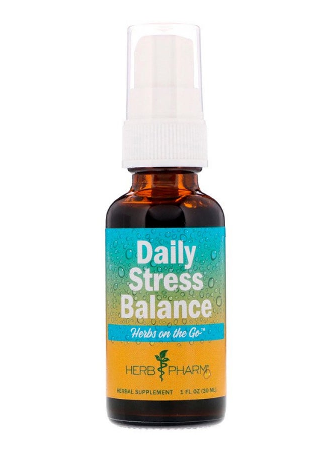 HERB PHARM Daily Stress Balance Herbal Supplement  - Image 1