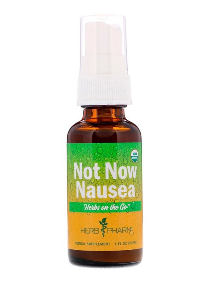 HERB PHARM Not Now Nausea Herbal Supplement  - Image 1