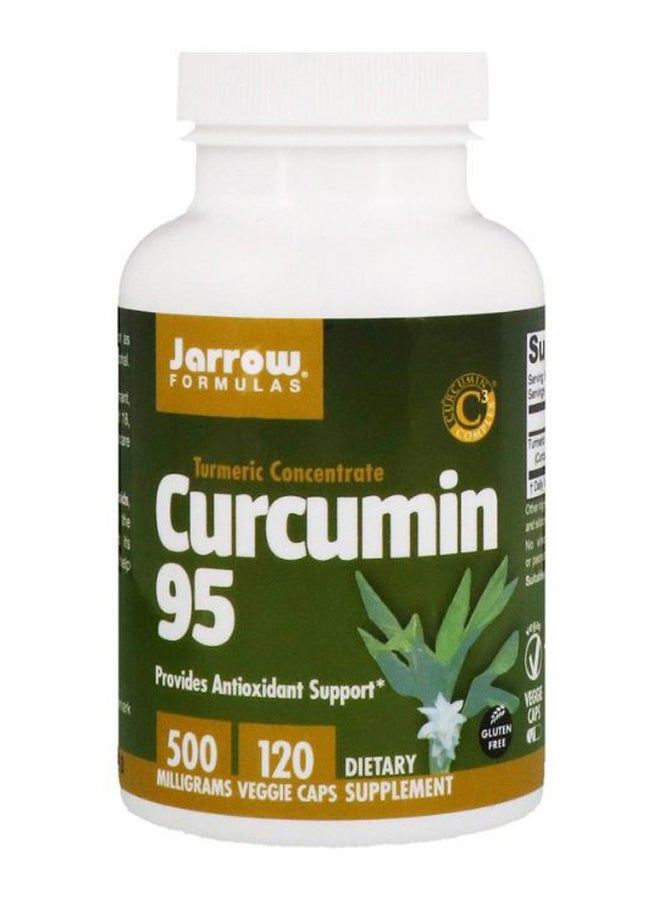 jarrow formulas Curcumin 95 Provides Antioxidants Support - 120 Capsules - Image 1
