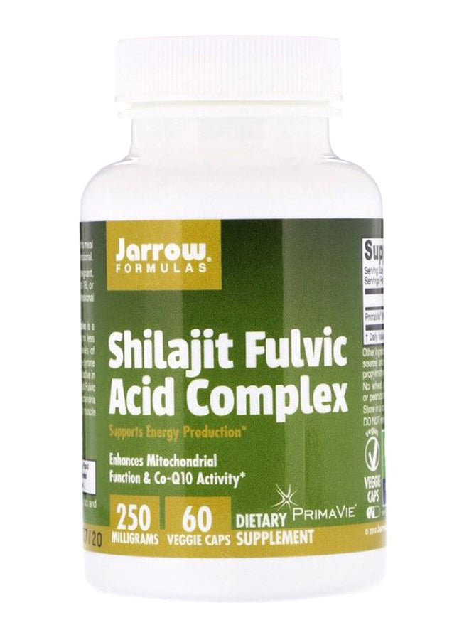jarrow formulas Shilajit Fulvic Acid Complex - 60 Veggie Caps - Image 1