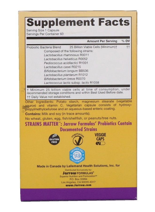 jarrow formulas Jarro-Dophilus EPS - 60 Capsules - Image 2