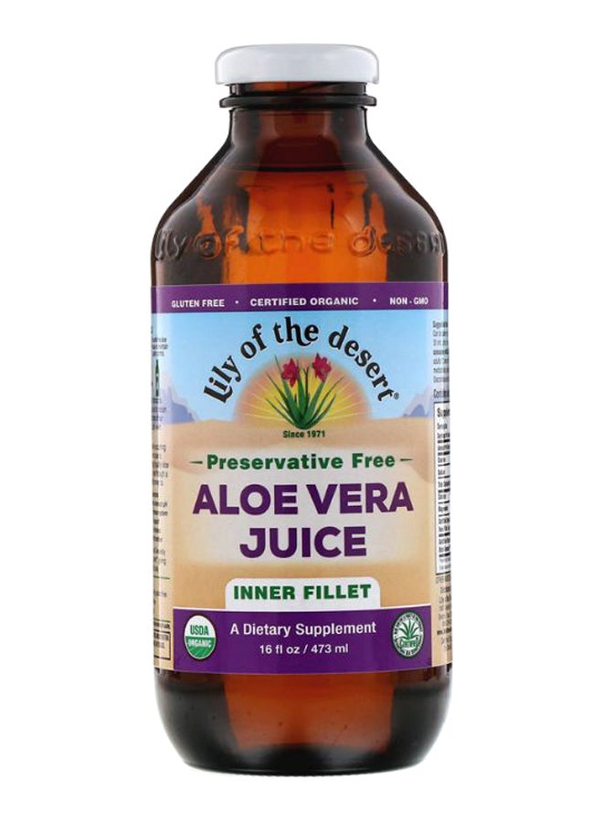 Lily Of the Desert Organic Preservative Free Inner Fillet Aloe Vera Juice - Image 1