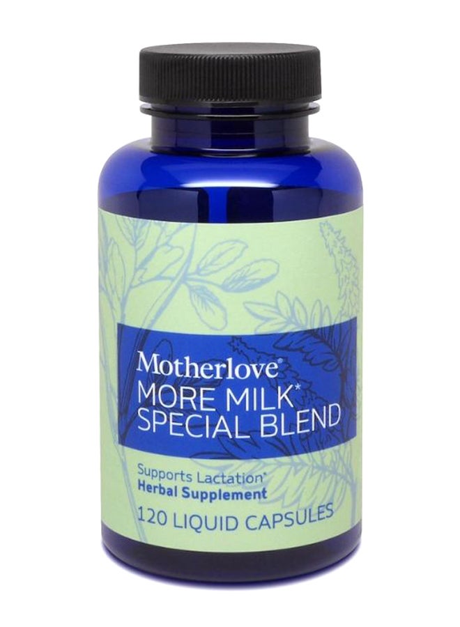 Motherlove More Milk Special Blend - 120 Liquid Capsules 