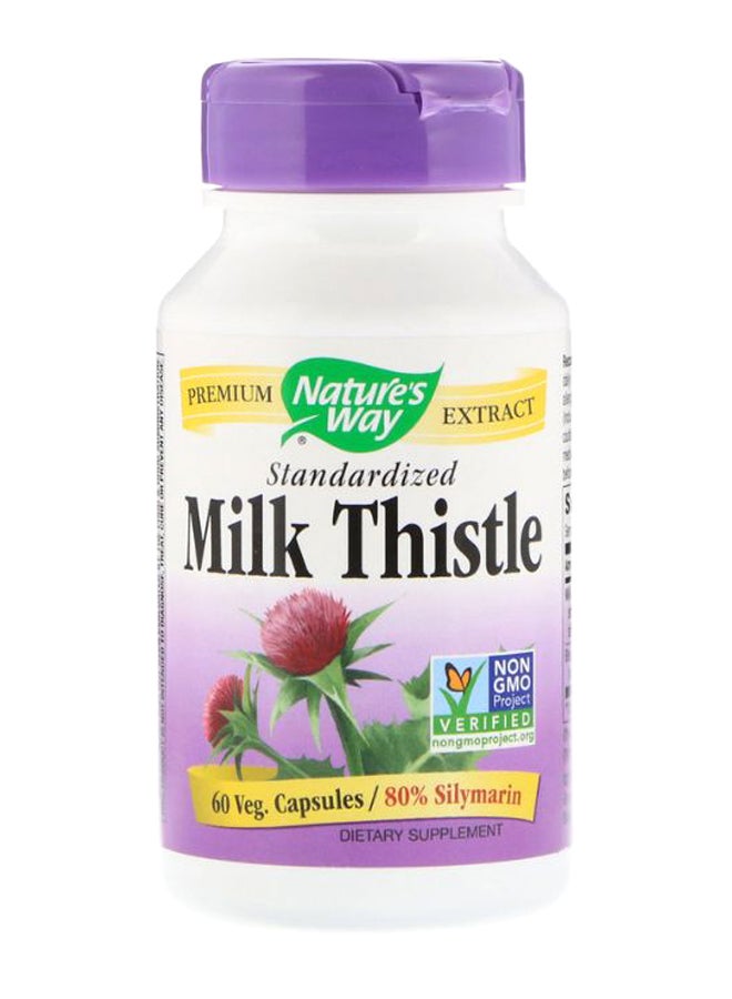 ناتشور واي كبسولات ميلك سيسل - 60 كبسولة نباتية - Image 1