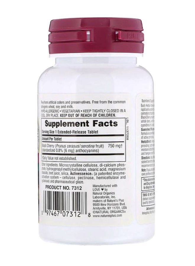 Natures Plus Black Cherry Extended Release - 30 Tablets - Image 2