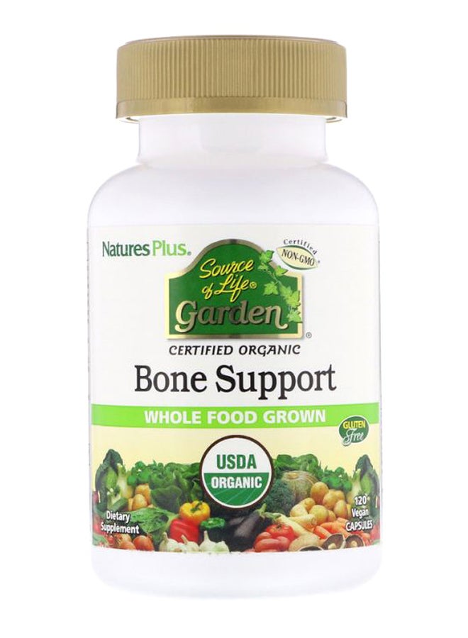 Natures Plus Source Of Life Garden Organic Bone Support - 120 Vegan Capsules