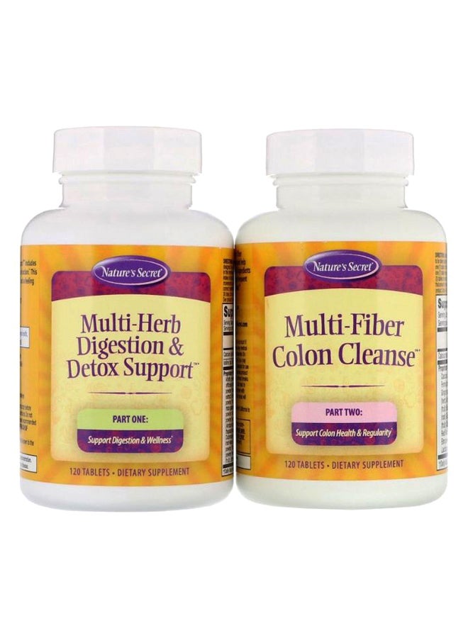 Nature's Secret - Pack Of 2 Ultimate Cleanse Bottle - 240 Tablets - Image 1