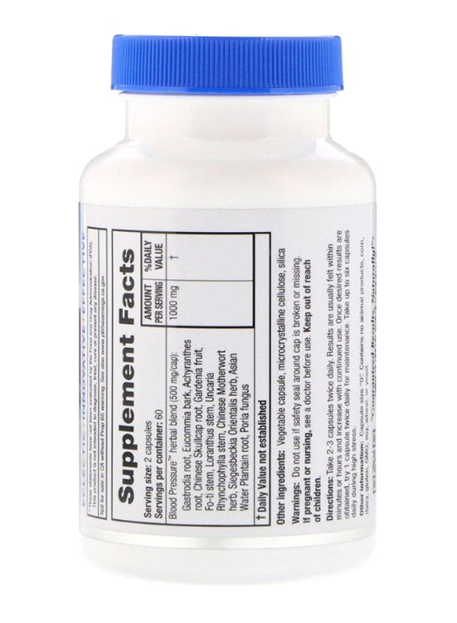 Ridgecrest Herbals - Blood Pressure Formula - 120 Vegan Capsules - Image 1