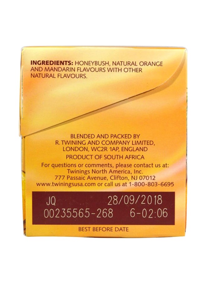 Twinings Honeybush Mandarin And Orange Herbal Tea - 20 Bags  - Image 2