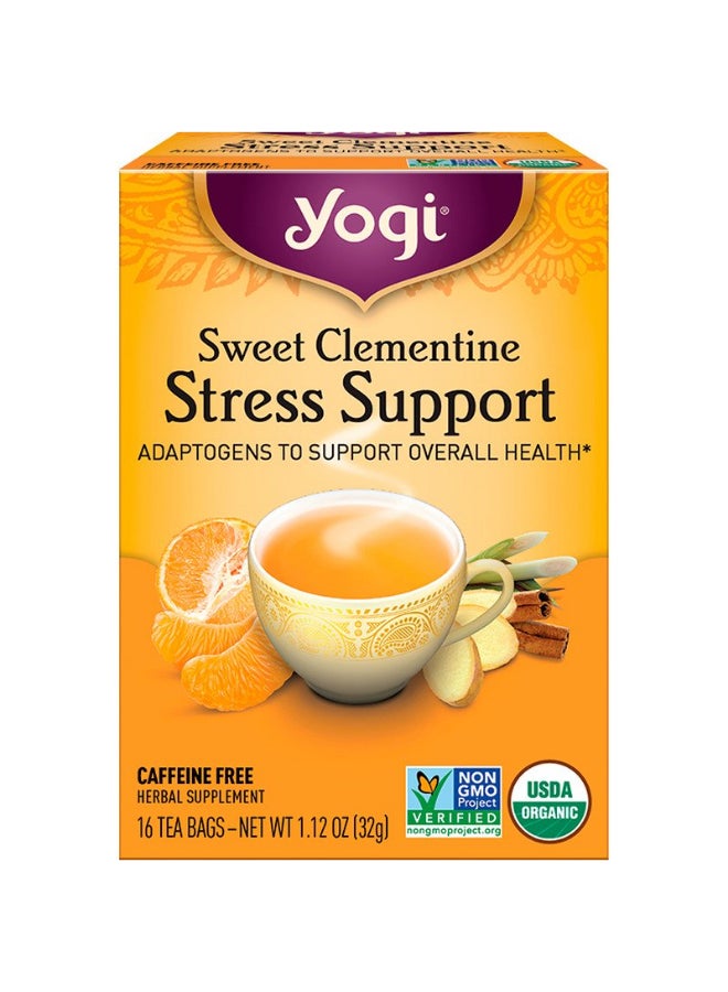 شاي يوغي شاي عشبي بالكلمنتين الحلو لتخفيف التوتر - Image 1
