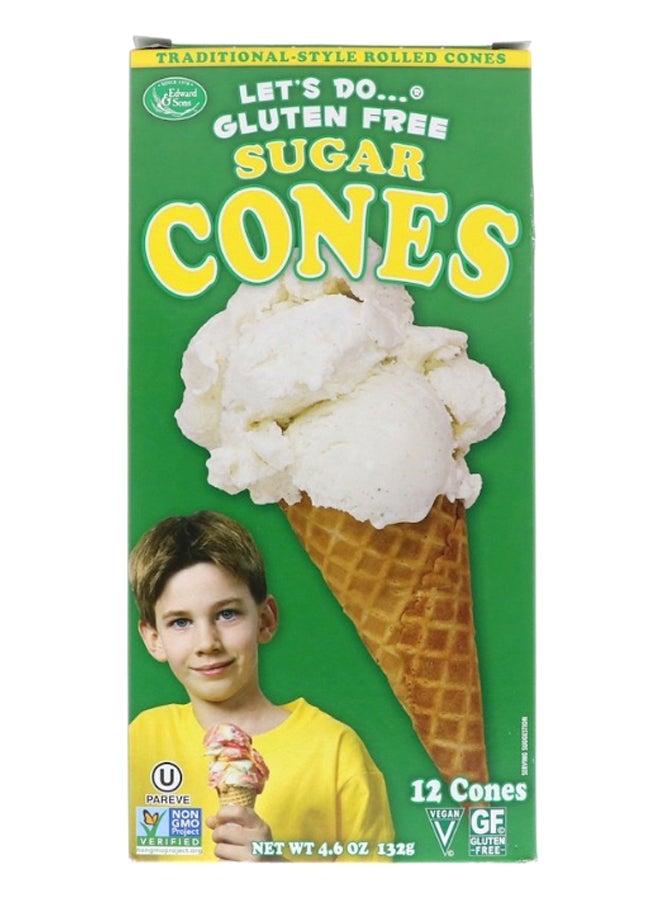 نظارات إدواردسون عبوة وجبات خفيفة قُمع سكر 132جرام عبوة من 12 قطعة - Image 1