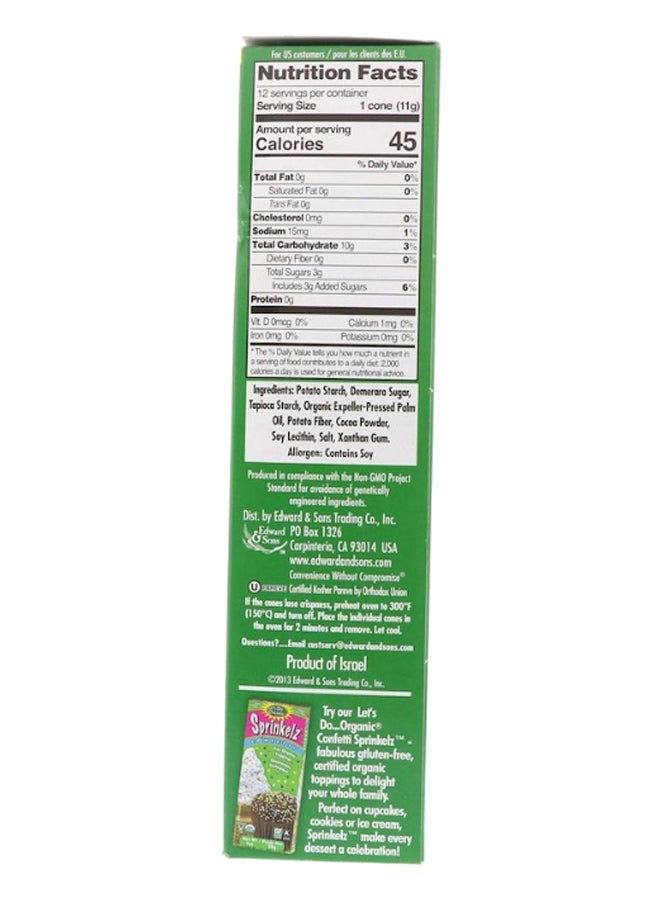 نظارات إدواردسون عبوة وجبات خفيفة قُمع سكر 132جرام عبوة من 12 قطعة - Image 2